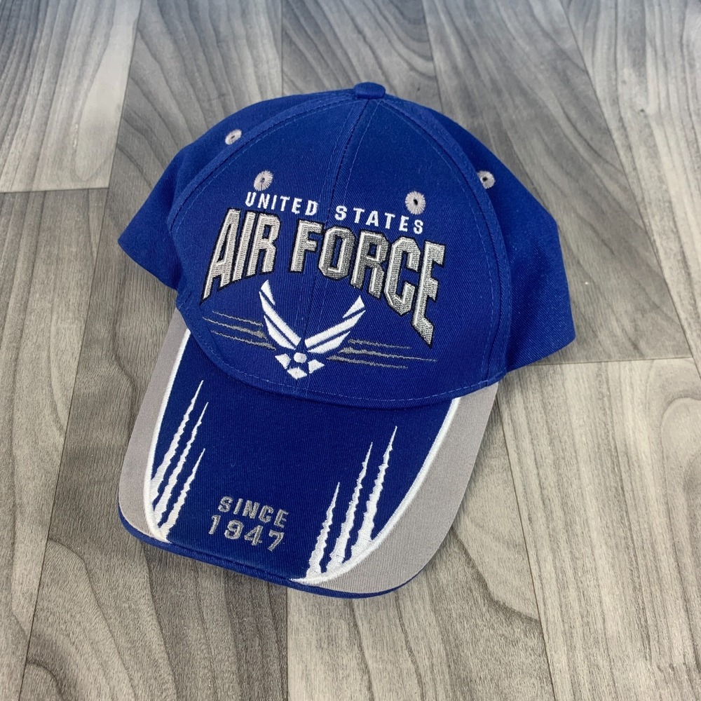 United States Air Force Hat Since 1847 Blue One Size Adjustable